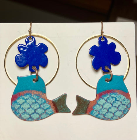 Blue Feathers