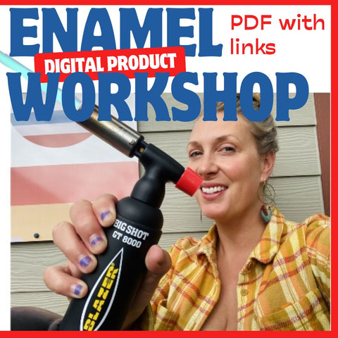 PDF Digital Product, Enamel workshop with Ashley
