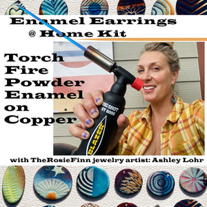 Enameling Kit, Learn from Home with Ashley Lohr